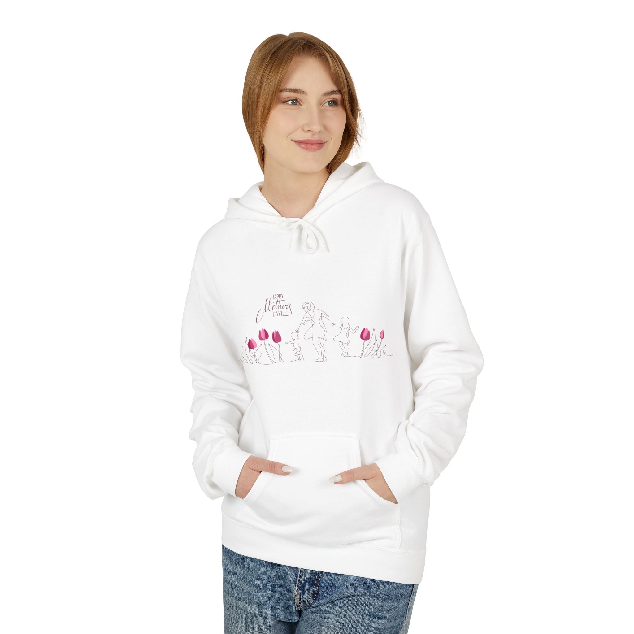 "Leader of the Crotch Goblins" Floral Graphic Hoodie